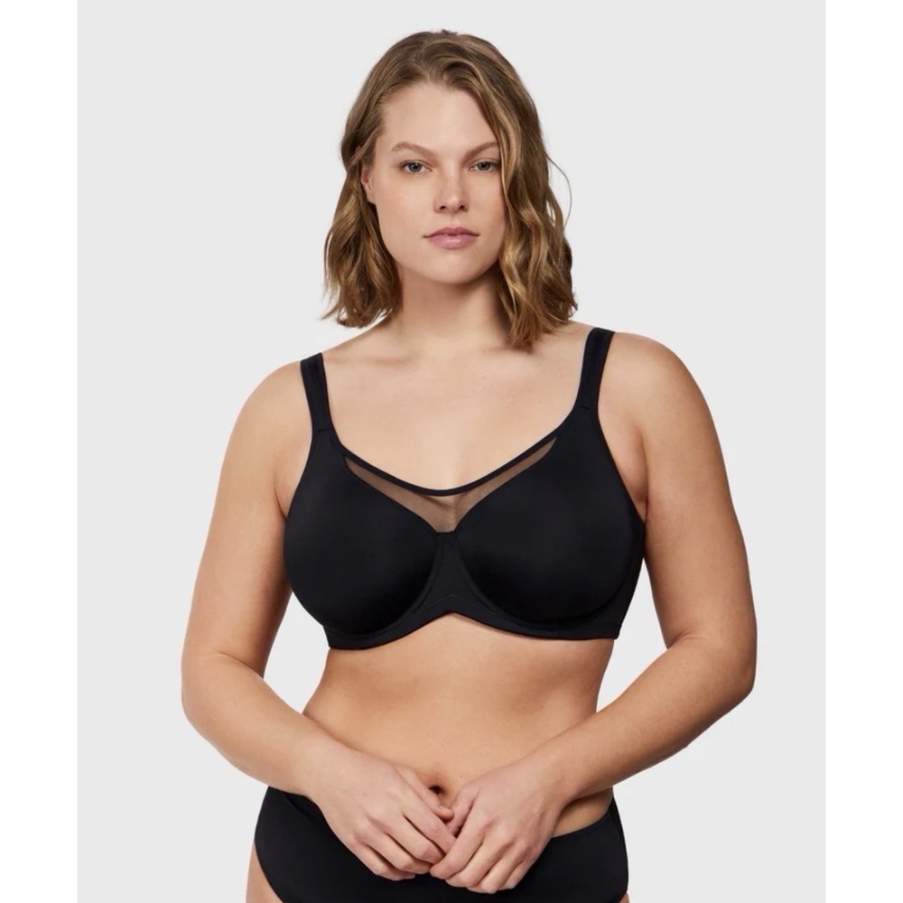 HSIA CoolComfort Minimizer  Full Coverage Unlined Underwire Bra Size 42D NWT
